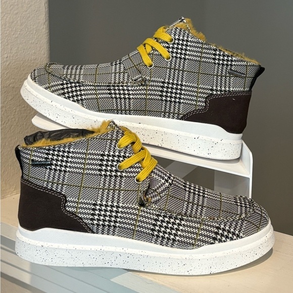 Romika Shoes - NEW Romika Women 36 US 5.5 Shoes Waterproof Plaid Fur Lined Sneakers Zip Boots